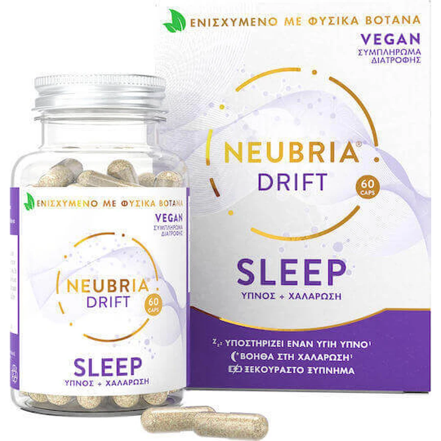 Neubria Drift Sleep Supplement Добавка для сна 60 капс: цены и характеристики