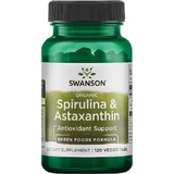 Swanson Spirulina & Astaxanthin 120 растительных капсул