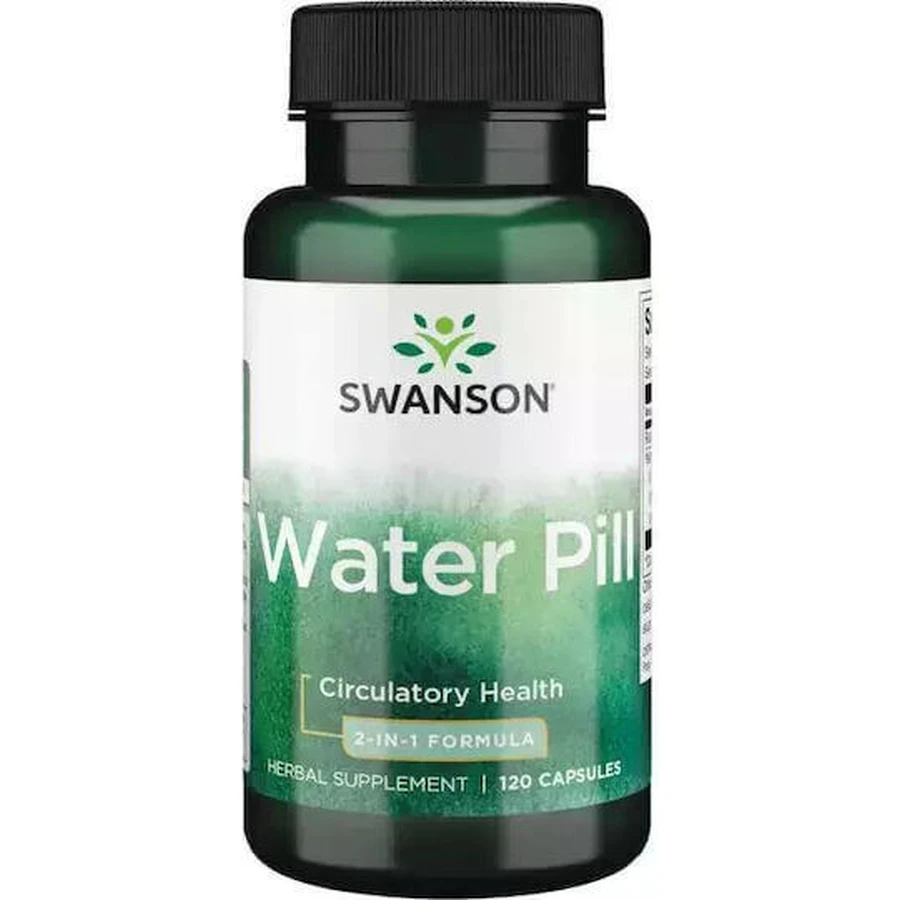 Swanson Water Pill Добавка для схуднення 120 капс.: ціни та характеристики