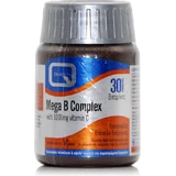 Quest Mega B Complex with 1000mg Vitamin C Витамин для энергии, поддержки иммунной и нервной системы 1000mg 30 Tablets