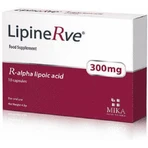 Mika Nutri Pharma LipineRve Альфа-ліпоєва кислота Альфа-ліпоєва кислота Спеціальна дієтична добавка 10 капс.: ціни та характеристики