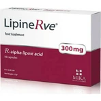 Mika Nutri Pharma LipineRve Альфа-ліпоєва кислота Альфа-ліпоєва кислота Спеціальна дієтична добавка 10 капс.: ціни та характеристики
