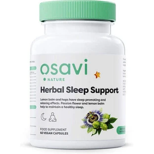 Рослинна добавка до сну Osavi Herbal Sleep Support 60 рослинних капсул
