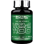 Scitec Nutrition Vita-C 1100 Витамин для поддержки иммунитета, кожи и антиоксидантного действия 1.100 мг 100 капс: цены и характеристики