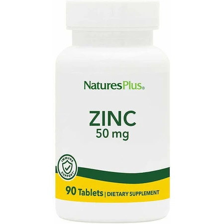 Nature's Plus Цинк 50 мг 90 таблеток: цены и характеристики