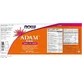 Now Foods Адам Адам Мультивітамін для енергії, зміцнення імунітету та волосся 10iu 125мг Виноград 60гр 60 таблеток