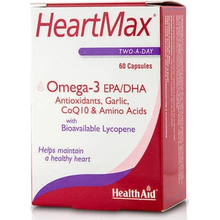 Харчова добавка HeartMax від Health Aid Спеціальна 60 капс.
