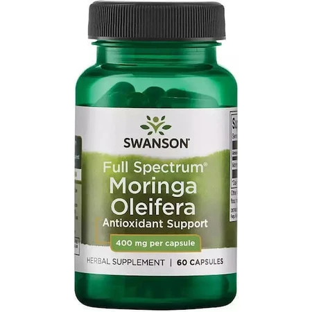 Swanson Full Spectrum Moringa Oleifera 400mg 60 caps: цены и характеристики