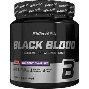 Biotech USA Black Blood Caf+ Pre Workout Supplement 300gr Blue Grapefruit