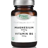 Power Of Nature Platinum Range Магний 350 мг + Витамин B6 12 мг 30 капсул