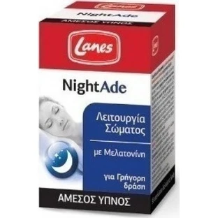 Lanes Nightade Sleep Supplement 90 сублінгвальних таблеток