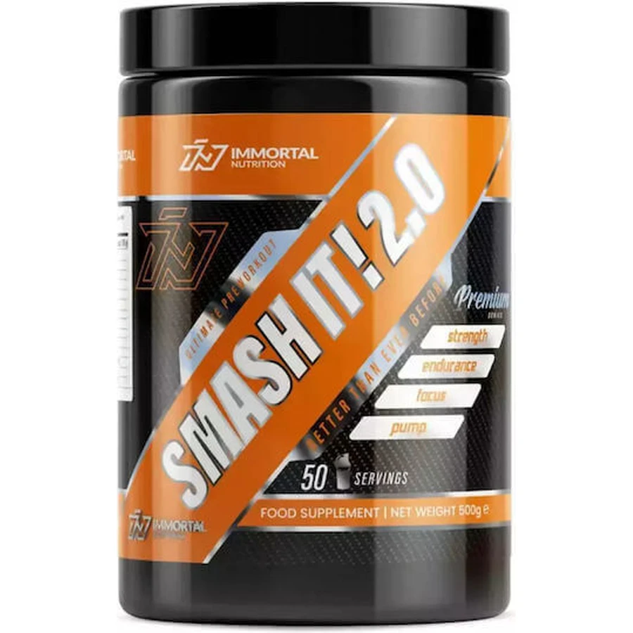 Immortal Nutrition Smash It! 2.0 Предтреніровочная добавка 500гр апельсин: ціни та характеристики
