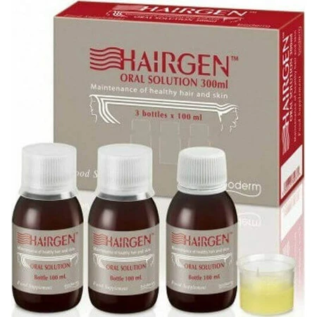Пероральный раствор Boderm Hairgen, специальная пищевая добавка, 300 мл, безвкусно: цены и характеристики