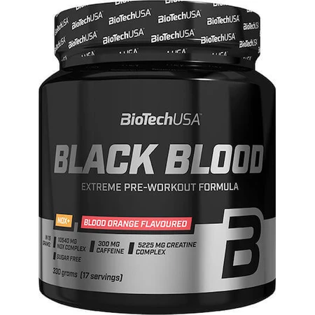 Biotech USA Black Blood NOX Pre Workout Supplement 330gr Tropical Fruit: цены и характеристики