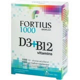 Geoplan Nutraceuticals Fortius Ultra D3 & B12 Vitamins Мультивітаміни для енергії, зміцнення імунної системи та здоров'я яєць 1000iu 30 таблеток