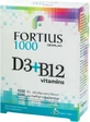 Geoplan Nutraceuticals Fortius Ultra D3 &amp; B12 Vitamins Мультивітаміни для енергії, зміцнення імунної системи та здоров'я яєць 1000iu 30 таблеток