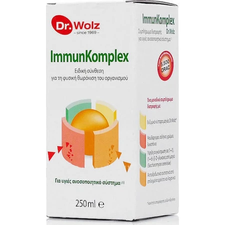 Добавка для підвищення імунітету Dr. Wolz Immunkomplex 250 мл: ціни та характеристики