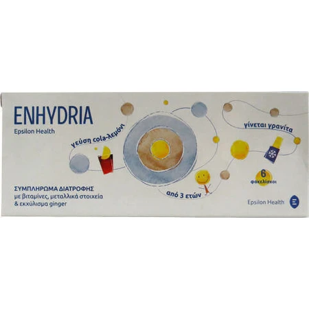 Добавка для підвищення імунітету Epsilon Health Enhydria 6 x 2 мл Лимонна кола: ціни та характеристики