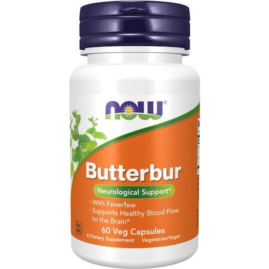 Now Foods Butterbur 60 растительных капсул: цены и характеристики