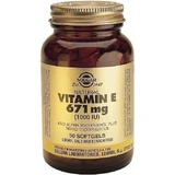 Solgar Vitamin E Вітамін для шкіри та антиоксидантної дії 1000iu 671мг 50 м'яких гелів