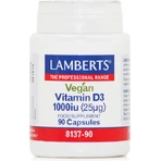 Lamberts Vegan Vitamin D3 Вітамін для зміцнення імунної системи та здоров'я яєць 1000iu 90 капс.: ціни та характеристики