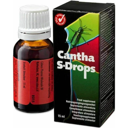 Cobeco Pharma Cantha S-Drops Специальная пищевая добавка 15 мл: цены и характеристики