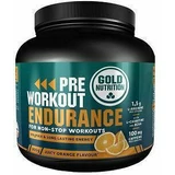 Gold Nutrition Pre Workout Endurance Pre Workout Supplement 300gr Orange