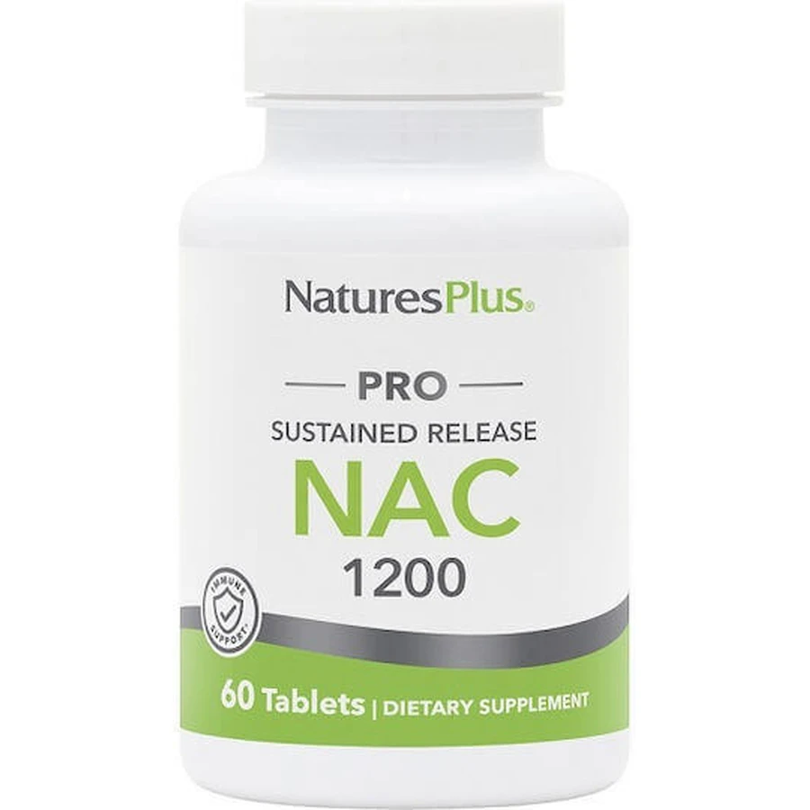 Nature's Plus Pro Nac 1200 мг Пищевая добавка Special Special 60 табл.: цены и характеристики