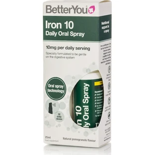 BetterYou Better You Iron 10 10mg 25ml Pomegranate