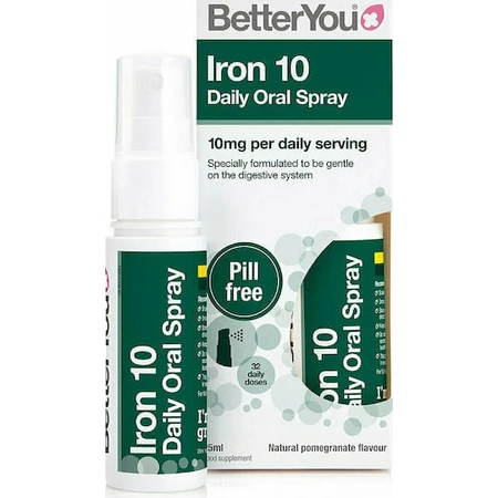 BetterYou Better You Iron 10 10mg 25ml Pomegranate: цены и характеристики