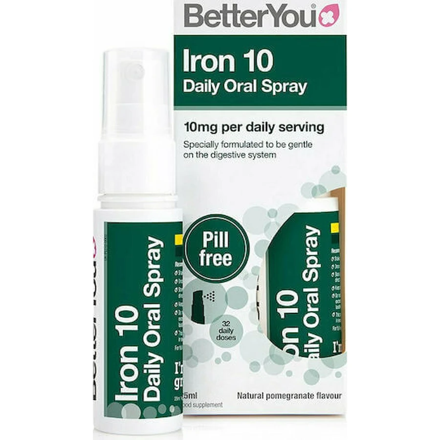 BetterYou Better You Iron 10 10mg 25ml Pomegranate: цены и характеристики