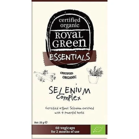 AM Health Royal Green Органічний комплекс органічного селену 60 капсул трав'яний: ціни та характеристики