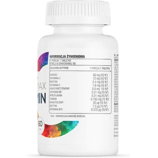 OstroVit Magnez MAX + Vitamin 60 таблеток