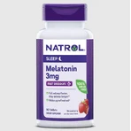 Natrol Мелатонін для швидкого розчинення сну 3 мг 90 таблеток полуниця: ціни та характеристики