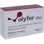 Virtus Pharma Olyfer Olyfer Комплекс полісахаридів заліза 150 мг 30 капсул: ціни та характеристики