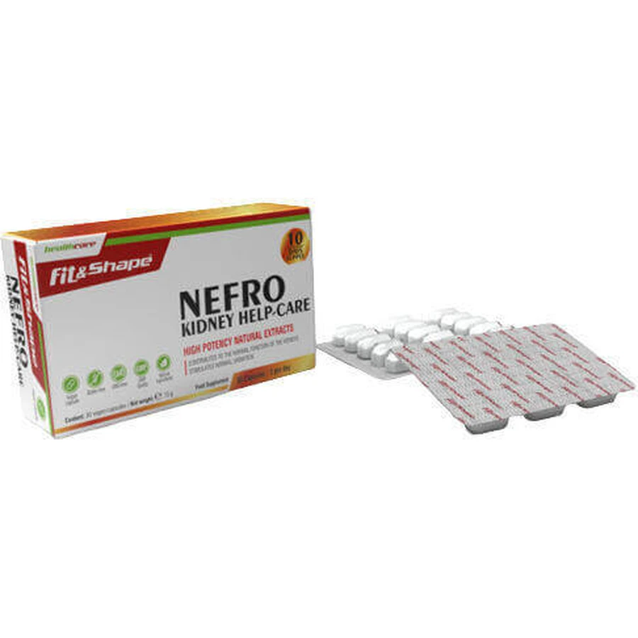Спеціальна дієтична добавка Fit & Shape Nefro Kidney Help-Care 30 капс.: ціни та характеристики
