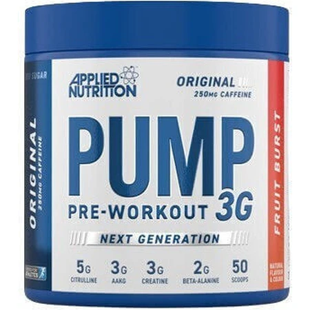 Applied Nutrition Pump 3G Предтреніровочная добавка перед тренуванням 375гр Фруктовий вибух: ціни та характеристики