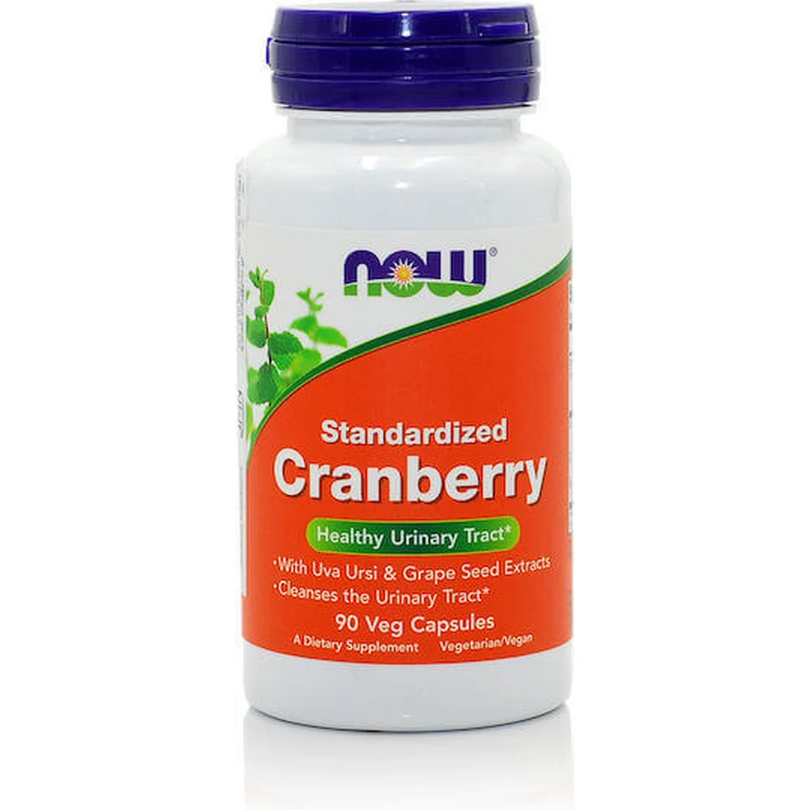 Now Foods Журавлина стандартизована 90 капсул овочева: ціни та характеристики