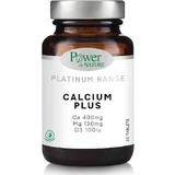 Power Of Nature Platinum Range Calcium Plus Ca 400mg Mg 130mg & D3 100IU