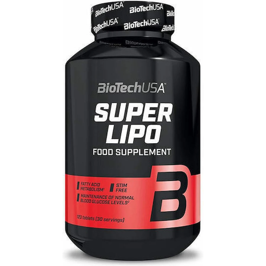 Biotech USA Super Lipo добавка для снижения веса 120 капс: цены и характеристики