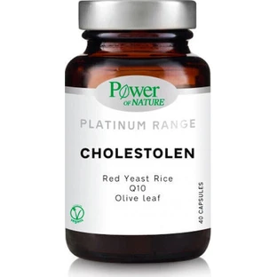 Харчова добавка Power Of Nature Platinum Range Cholestolen Холестолен Холестолен Спеціальна харчова добавка 40 капс.