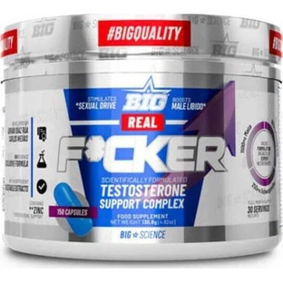 Big Real F*cker Libido & Testosterone Boosting Supplement 150 caps