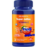 Helenvita Super Jellies Вітамін С Ацерола Вітамін для зміцнення імунітету, шкіри та антиоксидантної дії 80 мг Желейні цукерки Мандарин 60 шт.
