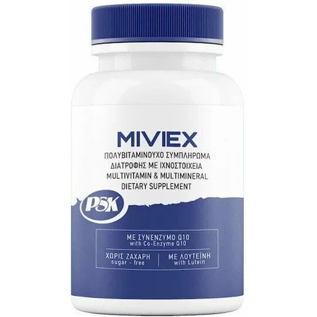 PSK Miviex Multivitamin Мультивитамины для энергии, иммунной системы и укрепления волос 1700 мг 30 капс: цены и характеристики