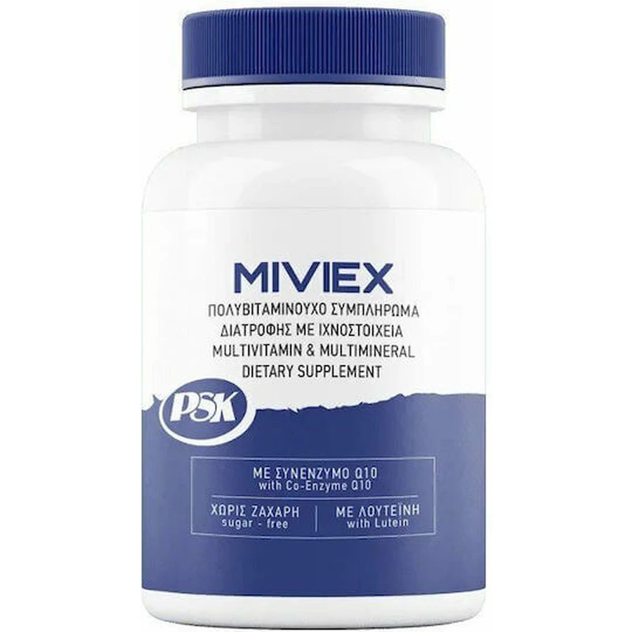 PSK Miviex Multivitamin Мультивитамины для энергии, иммунной системы и укрепления волос 1700 мг 30 капс: цены и характеристики