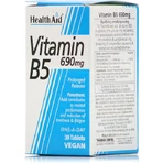 Health Aid Вітамін В5 Вітамін для здоров'я нервової системи 690 мг 30 таблеток: ціни та характеристики