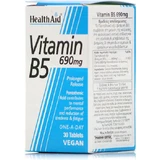 Health Aid Витамин B5 Витамин для здоровья нервной системы 690 мг 30 таблеток