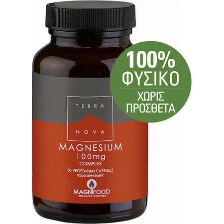 TerraNova Магниевый комплекс 100 мг 100 травяных капсул: цены и характеристики
