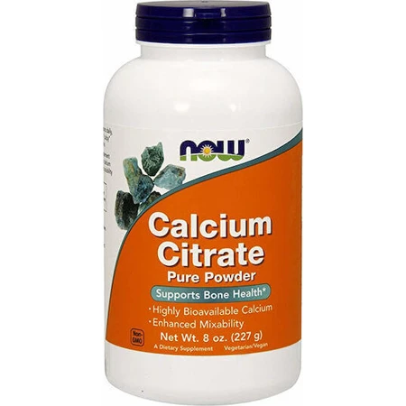 Now Foods Calci Цитрат кальцію в чистому порошку 226,7 г: ціни та характеристики
