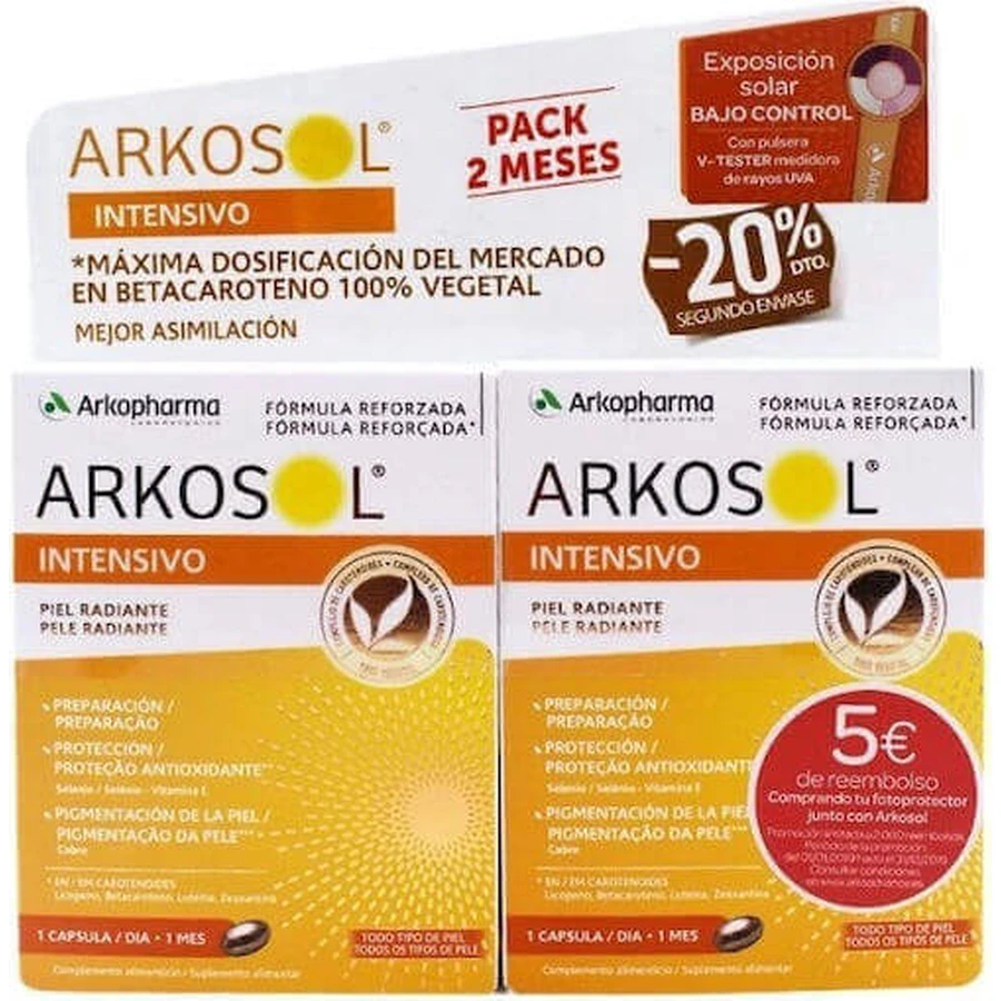 Arkopharma Arkosol Intensive Special Dietary Supplement 2 x 15 капсул: цены и характеристики